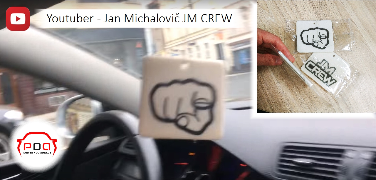 Vůně JM CREW Jan Michalovič Youtuber 